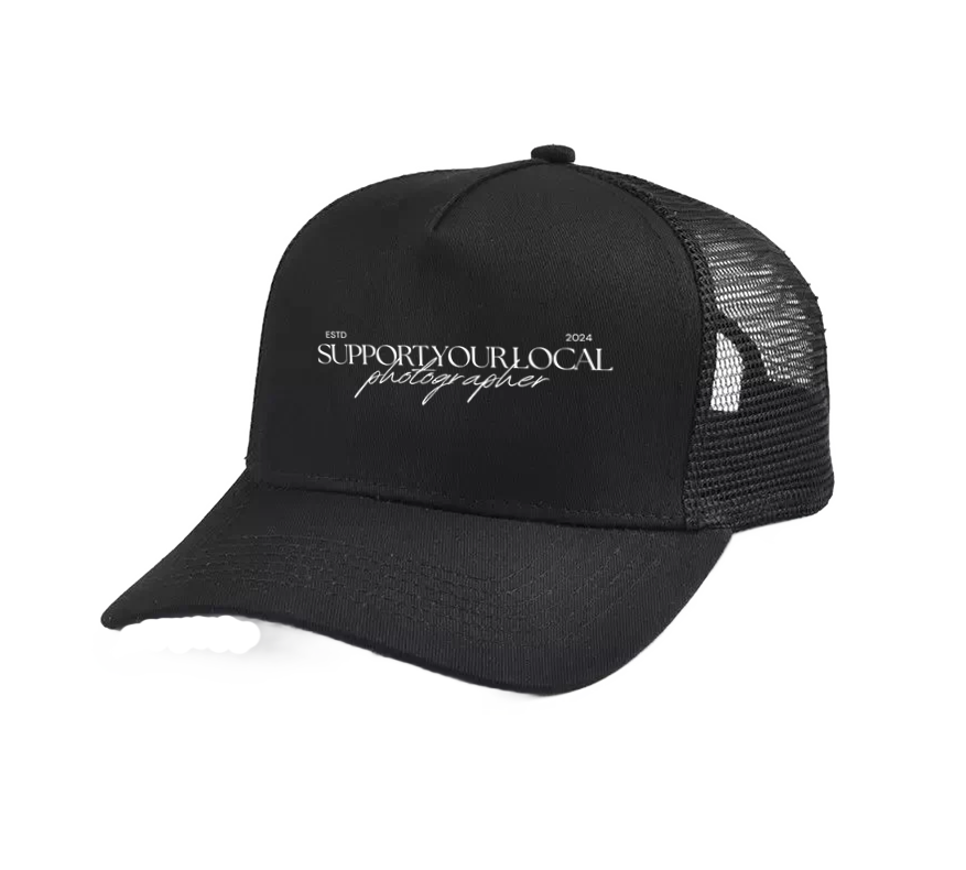 Support Your Local Photographer Trucker Hat – Gift for Creatives