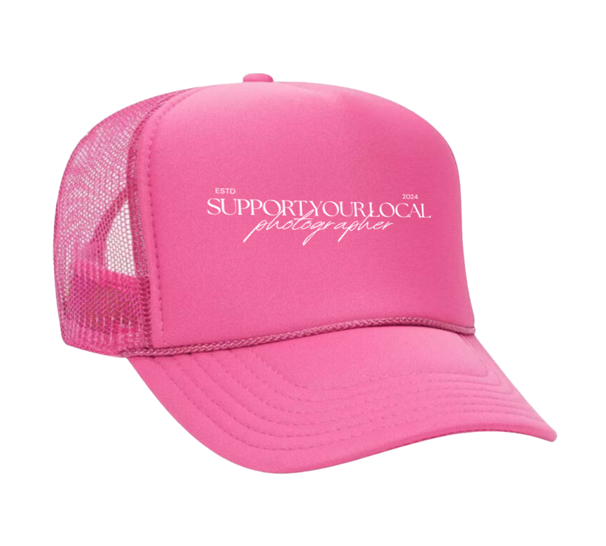 Support Your Local Photographer Trucker Hat – Gift for Creatives