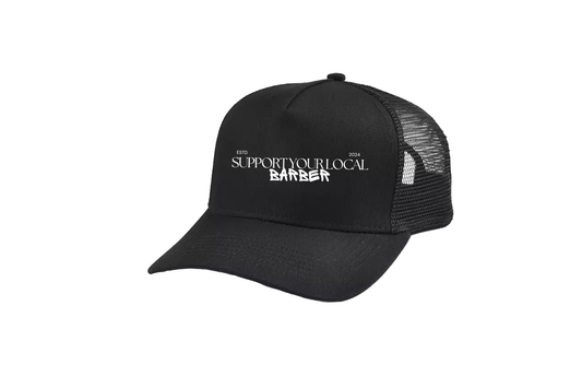 Support Your Local Barber Trucker Hat