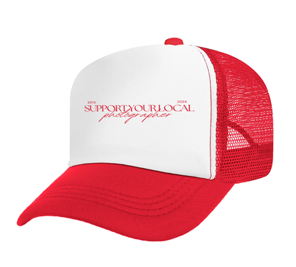 Support Your Local Photographer Trucker Hat – Gift for Creatives