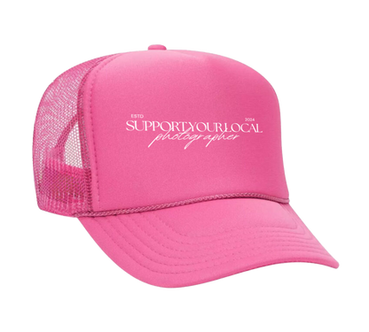 Support Your Local Photographer Trucker Hat – Gift for Creatives